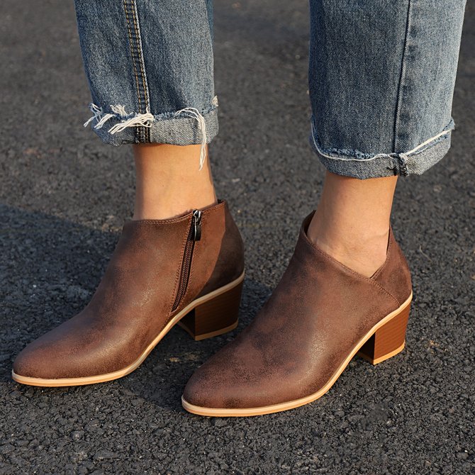 chunky heels plus size